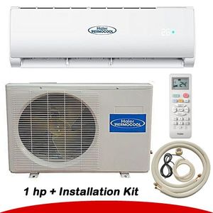 Haier Thermocool 1hp Split Air Conditioner + Installation Kit Fast Cooling 40% Energy Saving