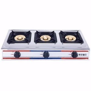 Eurosonic 3 Burner Stainless Gas Cooker