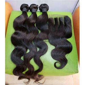 Hair Angel Vietnamese Body Wave Hair Bundles With Closure