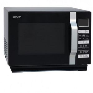Sharp 23L Solo Flat Tray Microwave Black